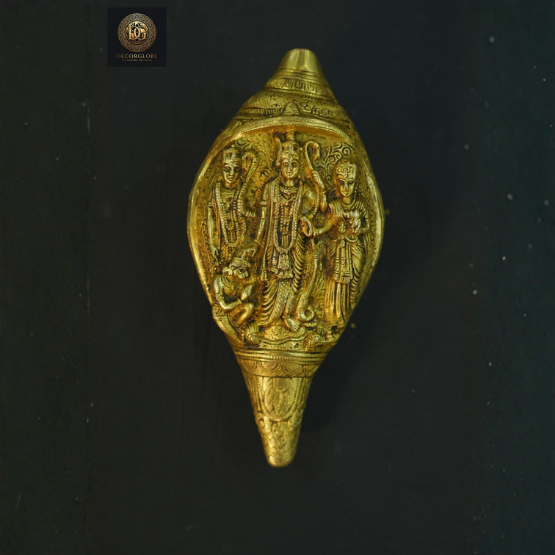 Decorative Brass Shankh