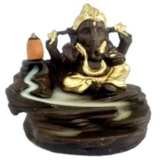 Lord Ganesha Backflow Incense Holder