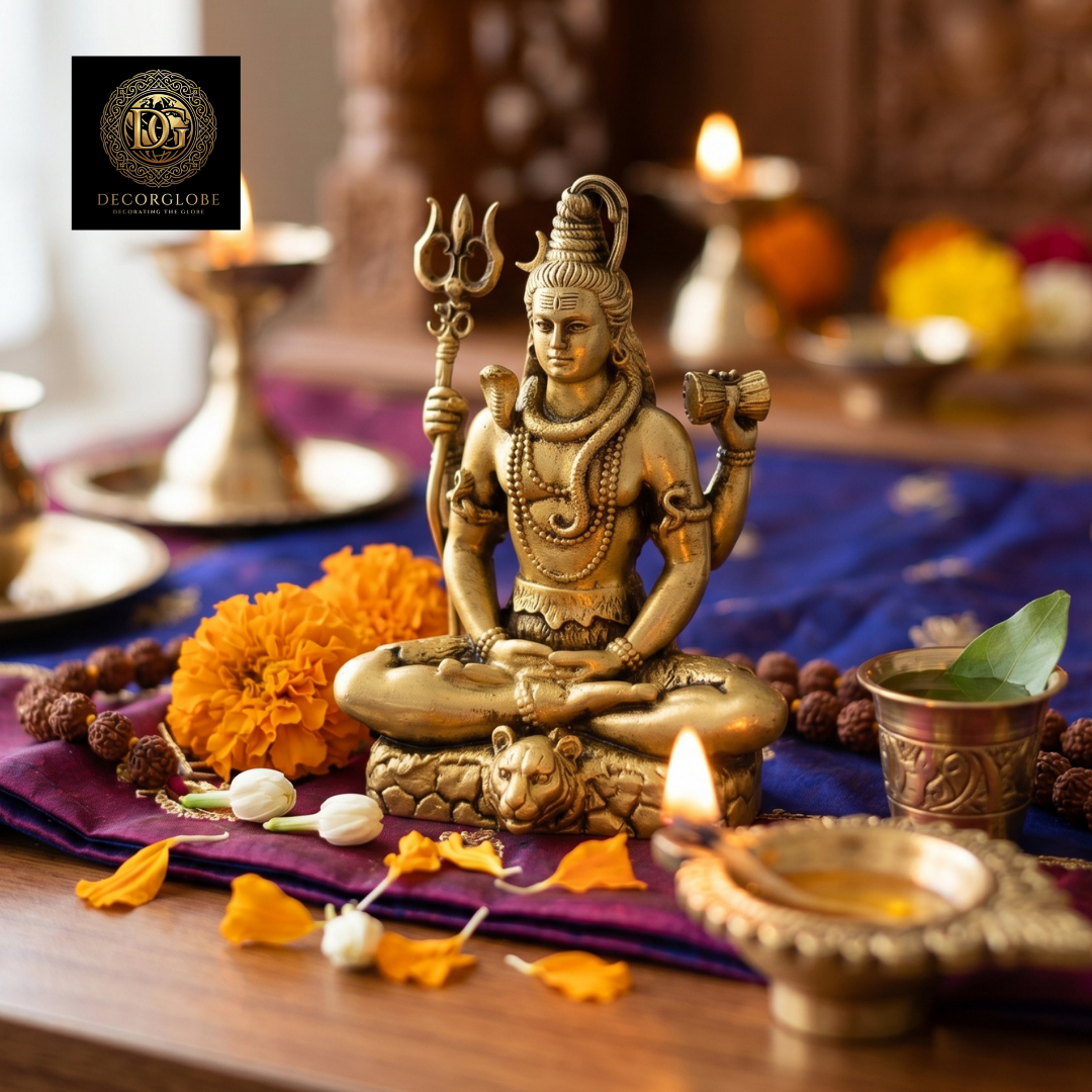 Lord Shiva Meditating Idol