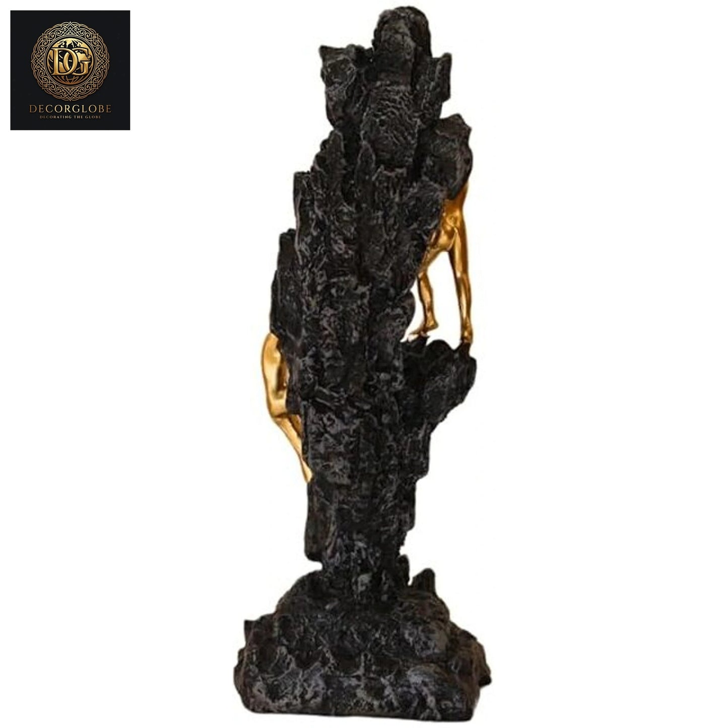 Climbing Stone Man Decorative Piece