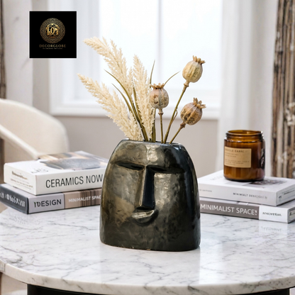 Artistic Face Sculpture Vase