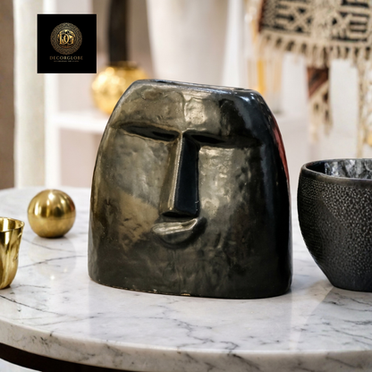 Artistic Face Sculpture Vase