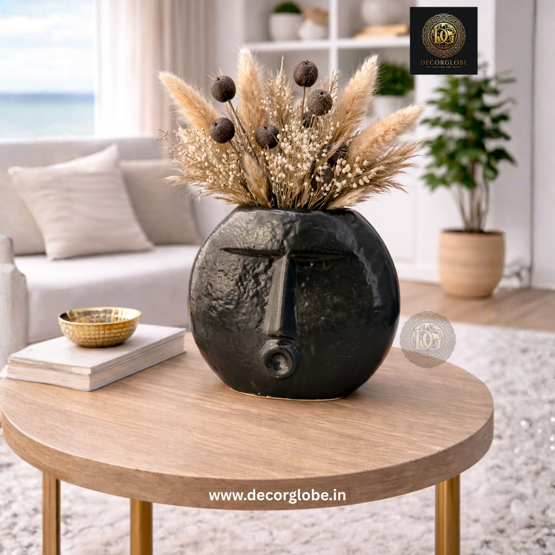 Face Art Vase