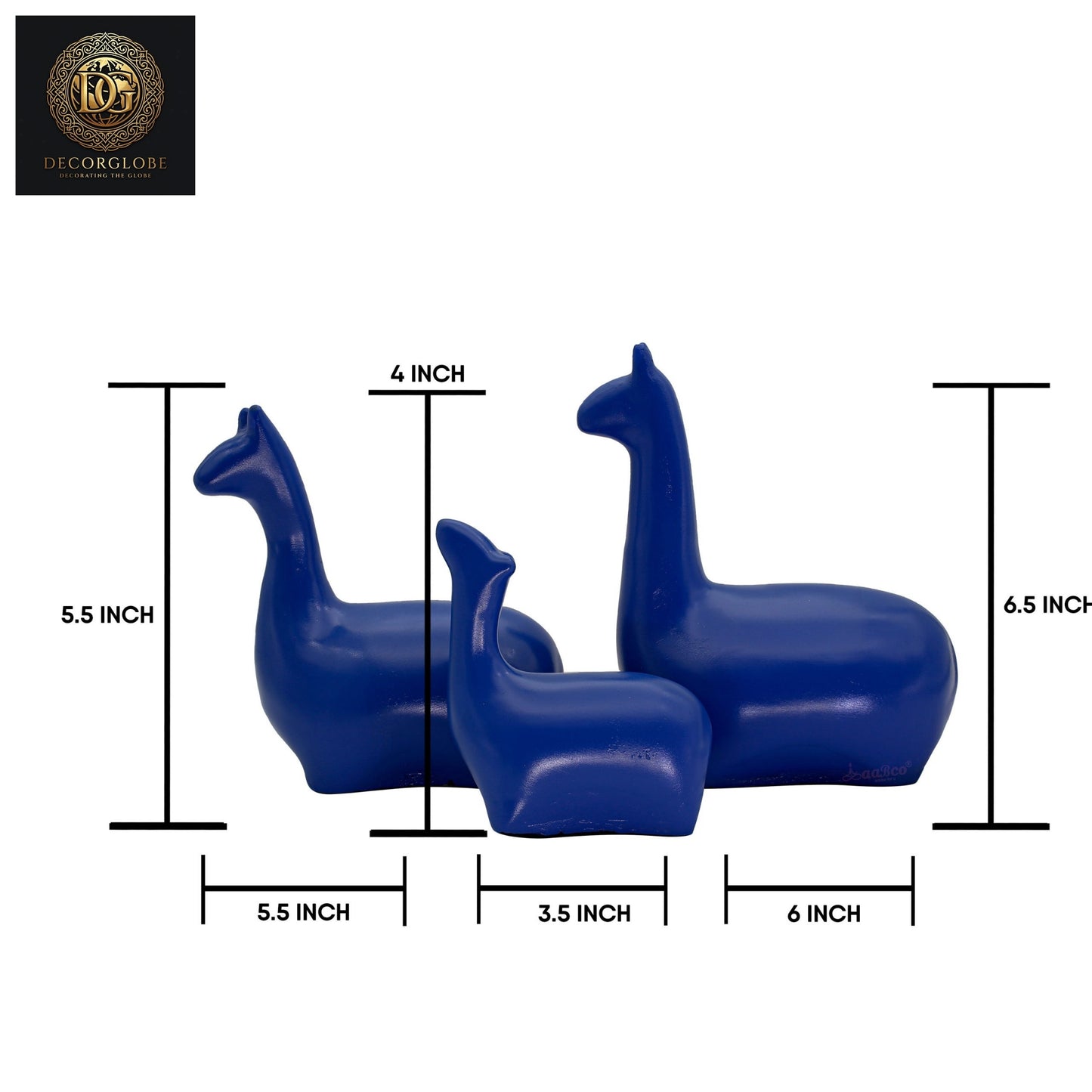 Polyresin Dino Set of 3