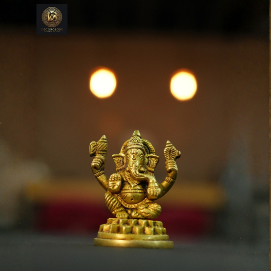Ganesh Ji Brass Idol