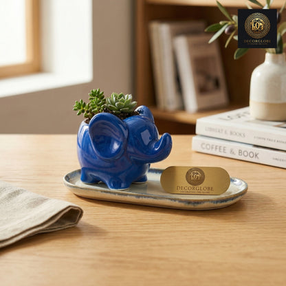 Ceramic Elephant Planter