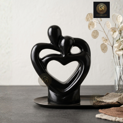 Abstract Love Couple Sculpture