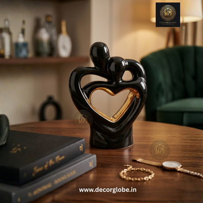 Abstract Love Couple Sculpture