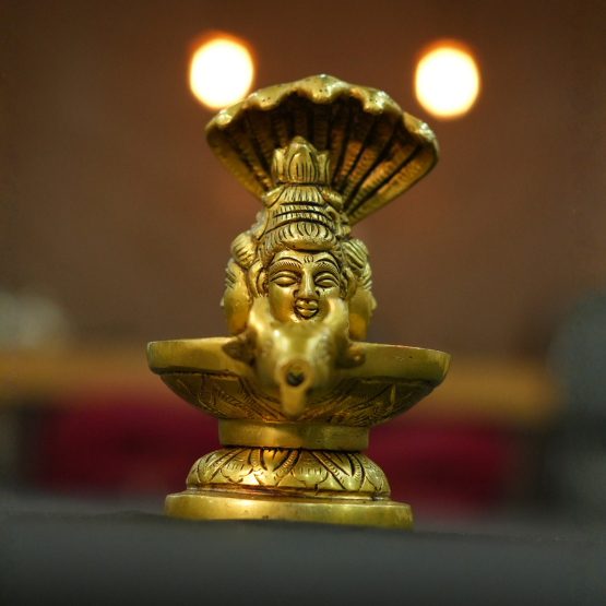 Shivling Brass Idol