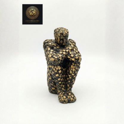 Abstract Thinker Sculpture