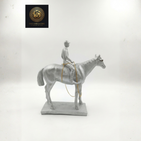 Equestrian Rider Sculpture