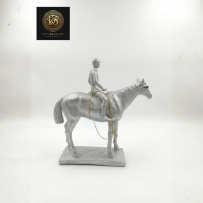 Equestrian Rider Sculpture