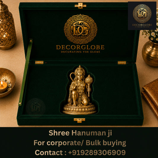 DecorGlobe Shree Hanuman Ji Idol Pack of 50 for Corporate Gifting, Wedding Return Gifts &amp; Spiritual Pooja Décor