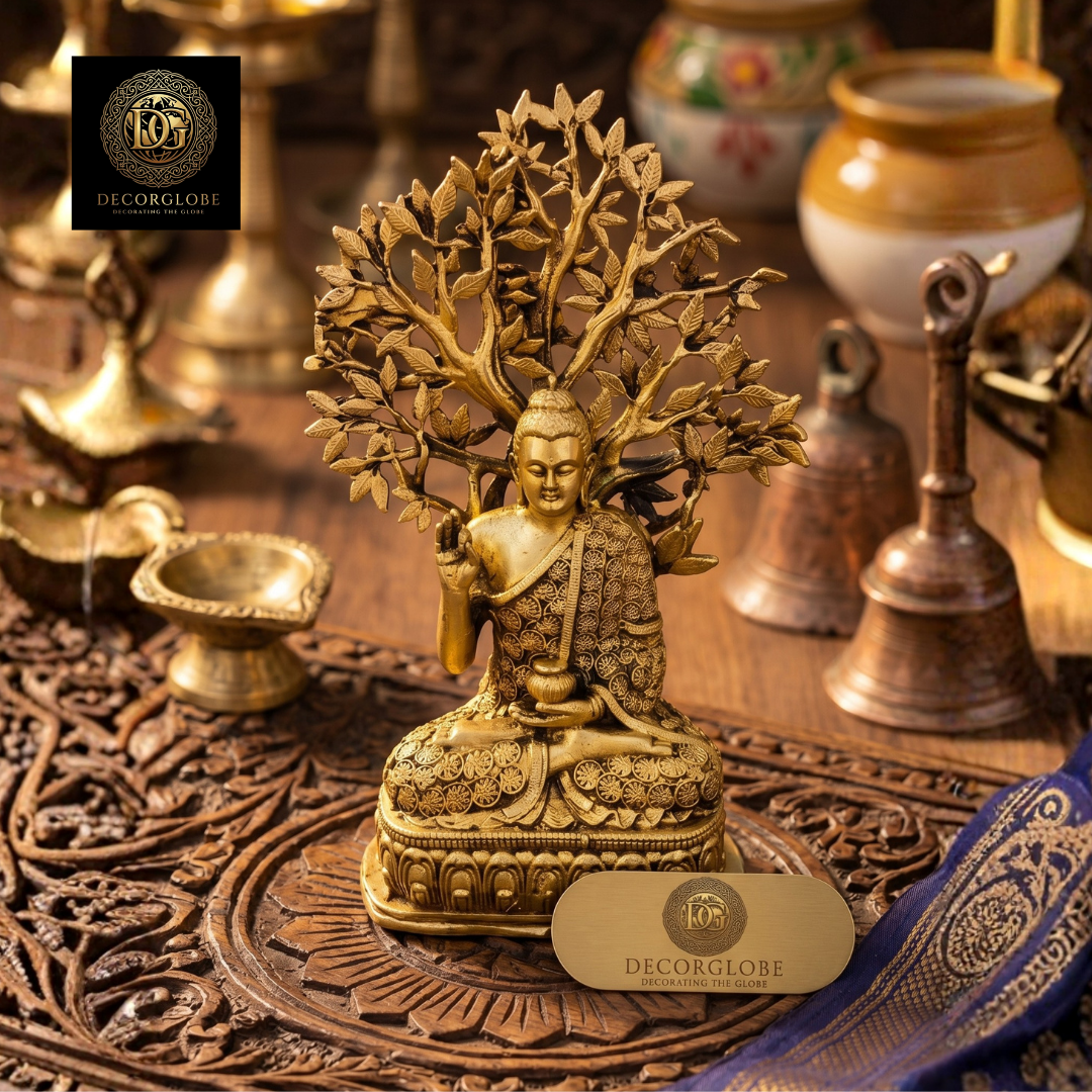 Buddha Under Bodhi Tree Idol