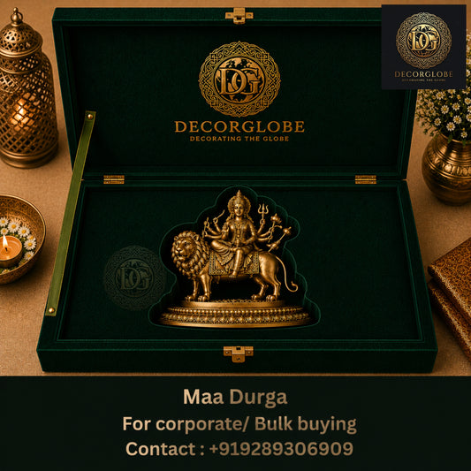 DecorGlobe Maa Durga Idol Pack of 50 for Corporate Gifting, Wedding Return Gifts &amp; Spiritual Pooja Décor