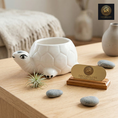 Ceramic Turtle Planter