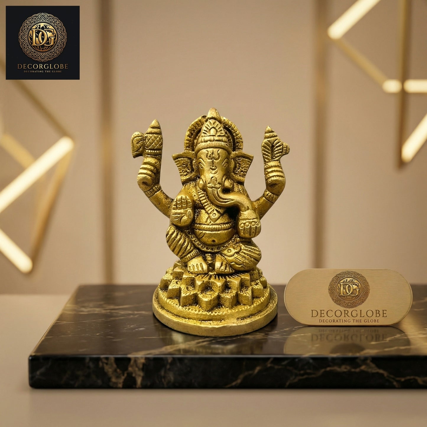 Ganesh Ji Brass Idol