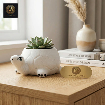 Ceramic Turtle Planter