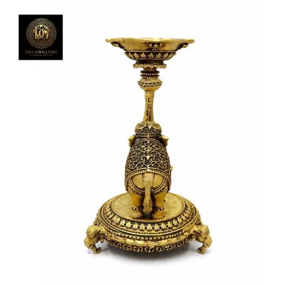 Elephant Diya Stand