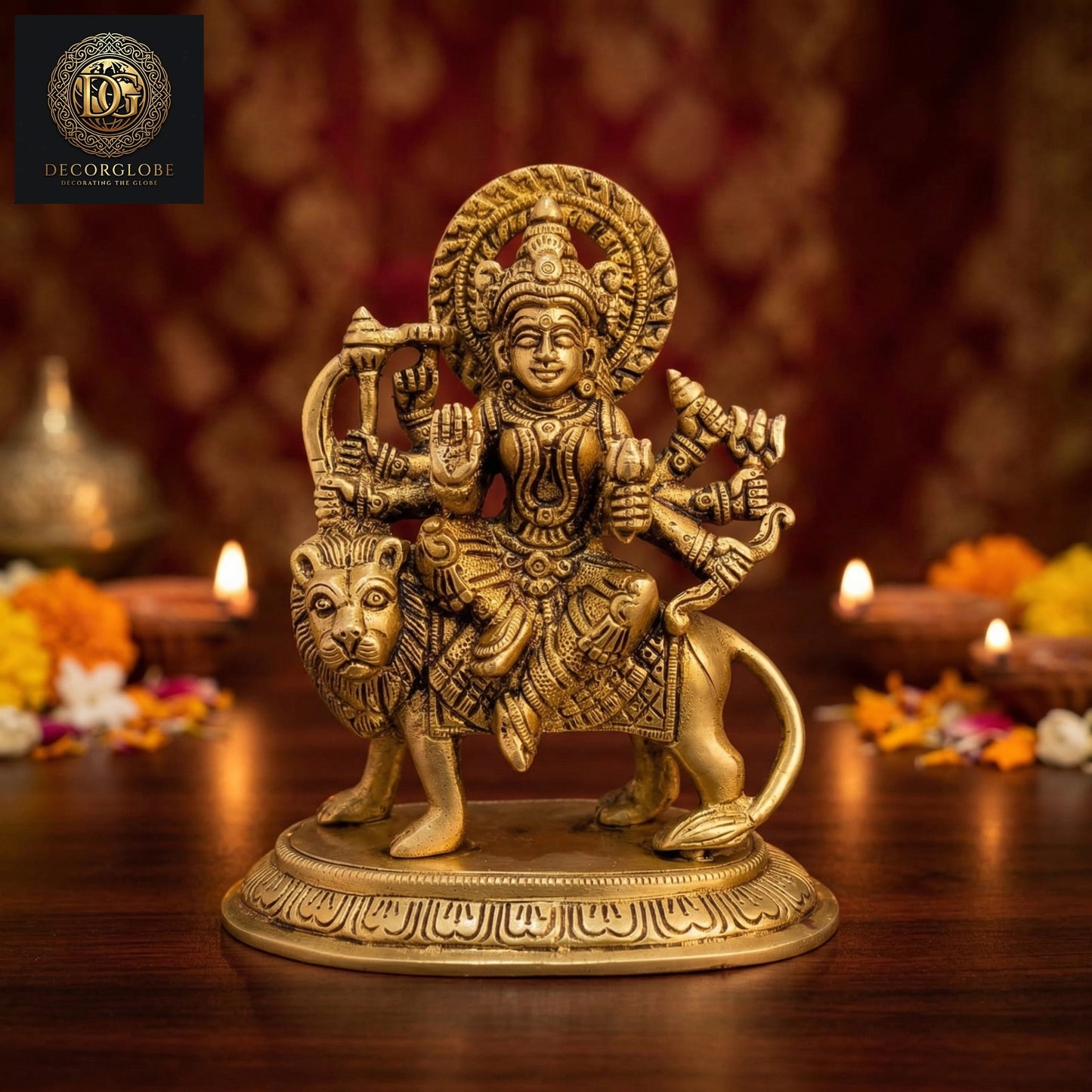 Durga Maa Brass Idol