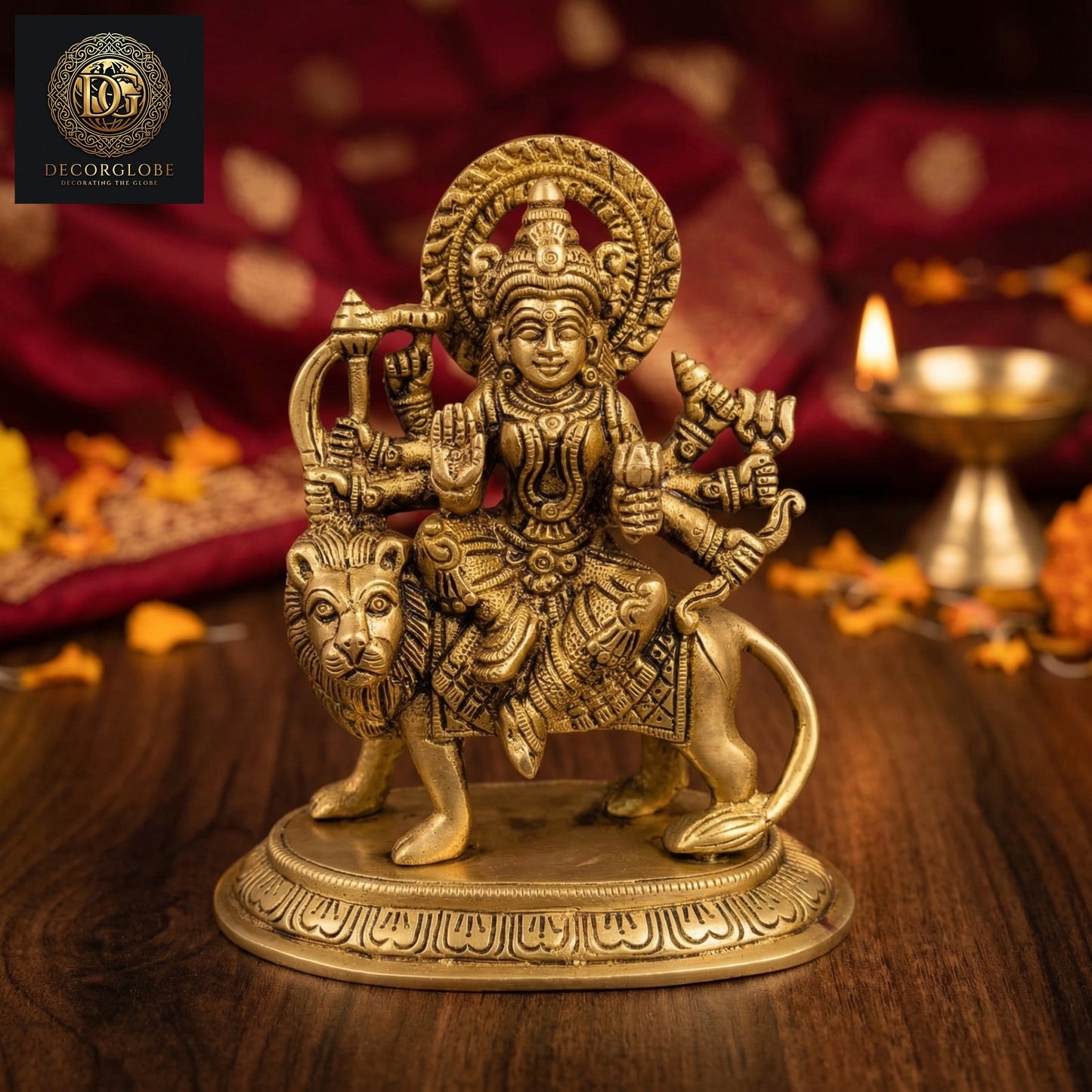 Durga Maa Brass Idol