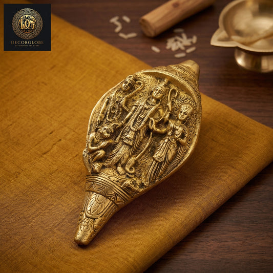 Decorative Brass Shankh