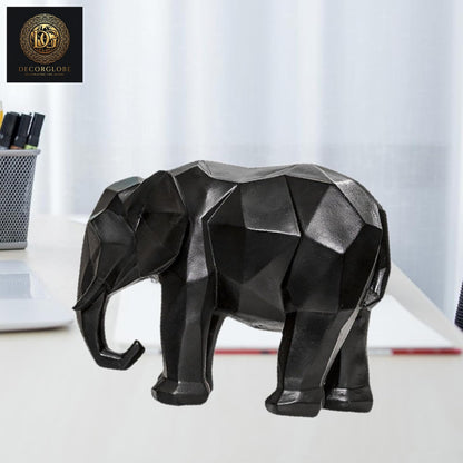 Geometric Elephant Statue