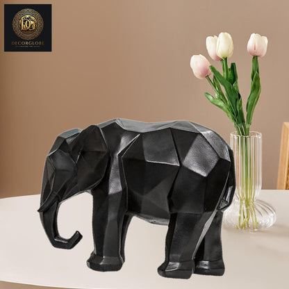 Geometric Elephant Statue