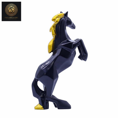 Jumping Horse Decorative Sculpture Piece