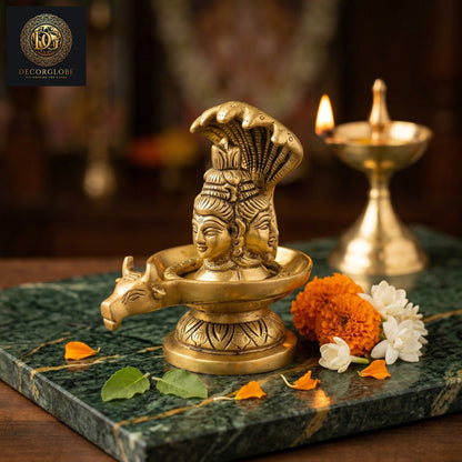 Shivling Brass Idol