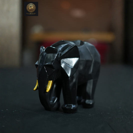 Geometric Elephant Statue