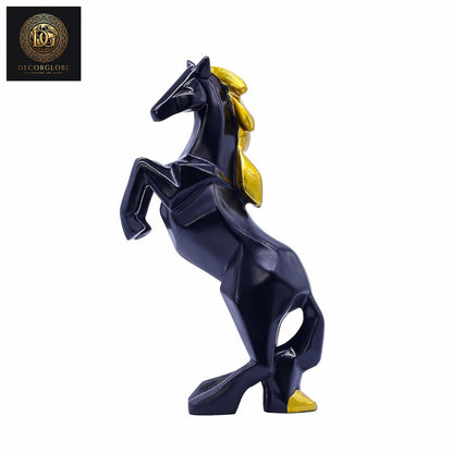 Jumping Horse Decorative Sculpture Piece