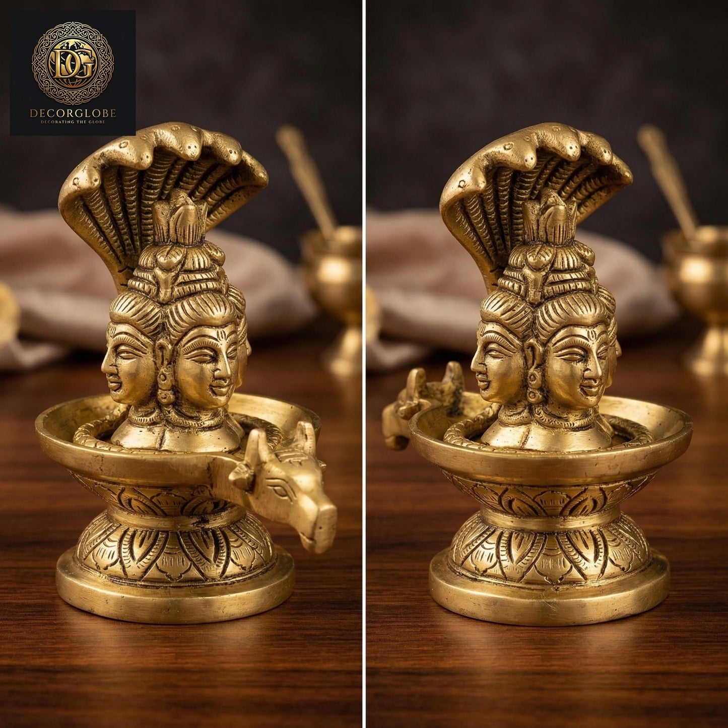 Shivling Brass Idol