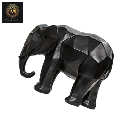Geometric Elephant Statue