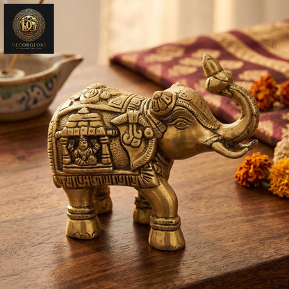 Decorative Brass Elephant Figurine