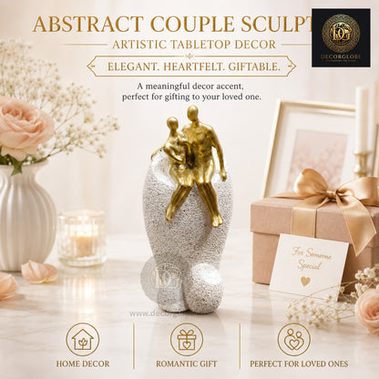 Modern Abstract Couple Figurine Decor