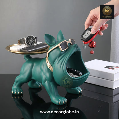 Bull Dog Tray Platter
