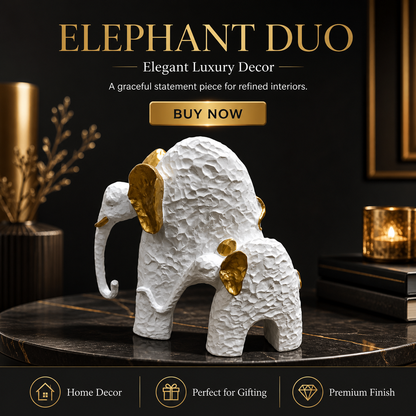 Decorative Elephant Figurine (Elegant Home Accent)
