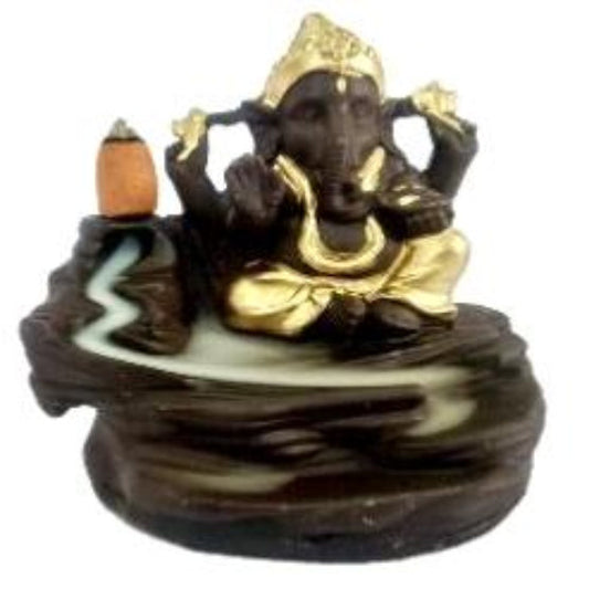 Lord Ganesha Backflow Incense Holder