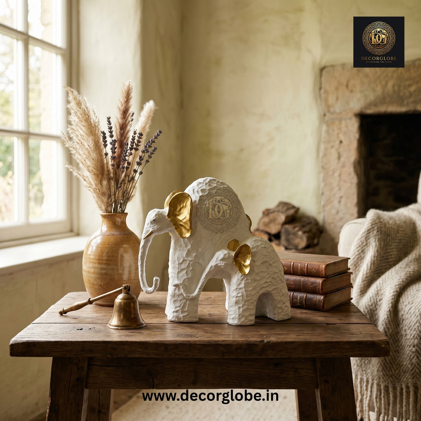 Decorative Elephant Figurine (Elegant Home Accent)