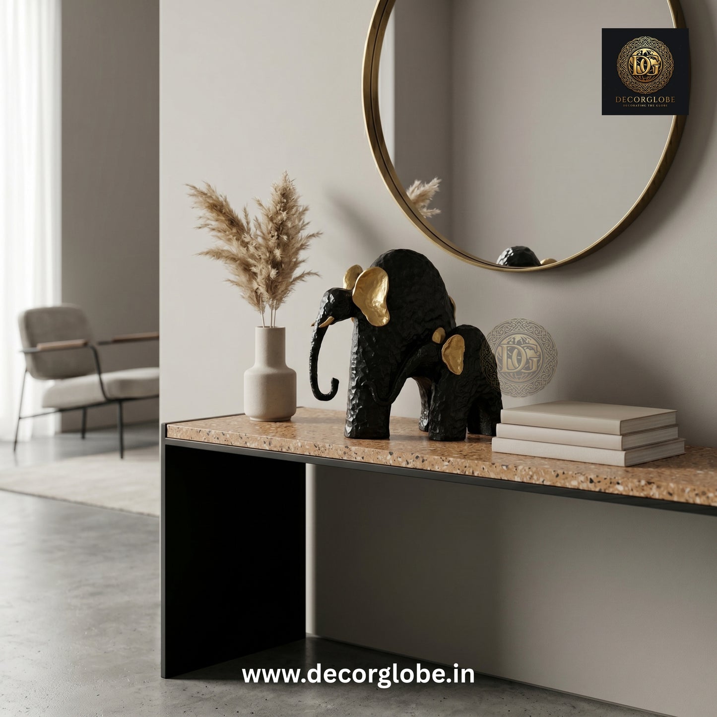 Decorative Elephant Figurine (Elegant Home Accent)