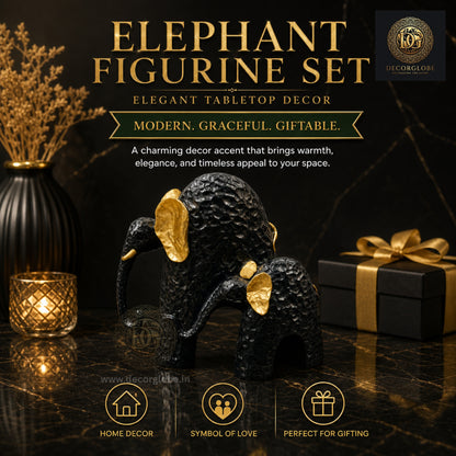 Decorative Elephant Figurine (Elegant Home Accent)