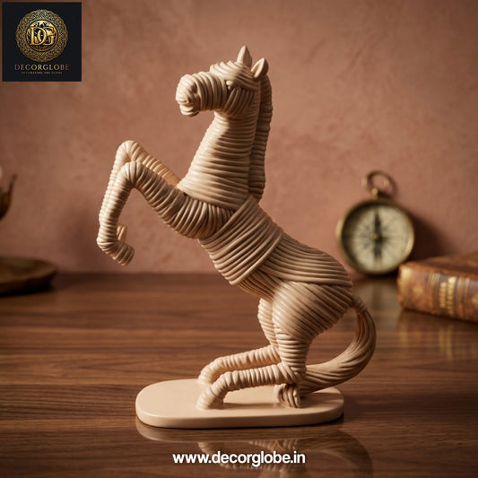 Modern Rising Horse Figurine (Stylish Home Decor Accent)