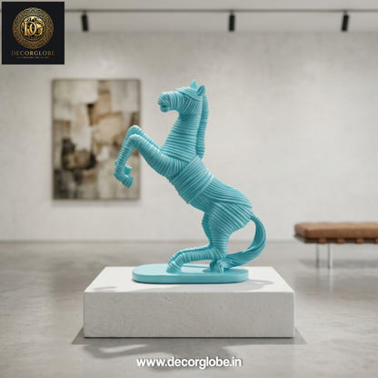 Modern Rising Horse Figurine (Stylish Home Decor Accent)