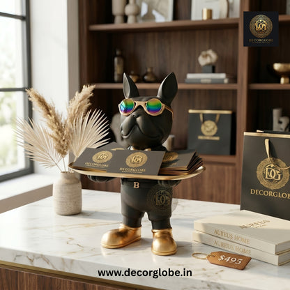 Luxury Dog Butler Tray Organizer