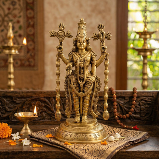 Tirupati Balaji Brass Idol