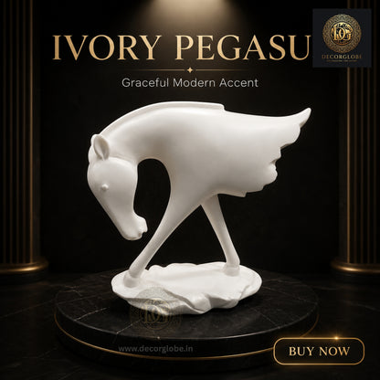 Contemporary Horse Art Figurine – Minimalist Home Styling Decor