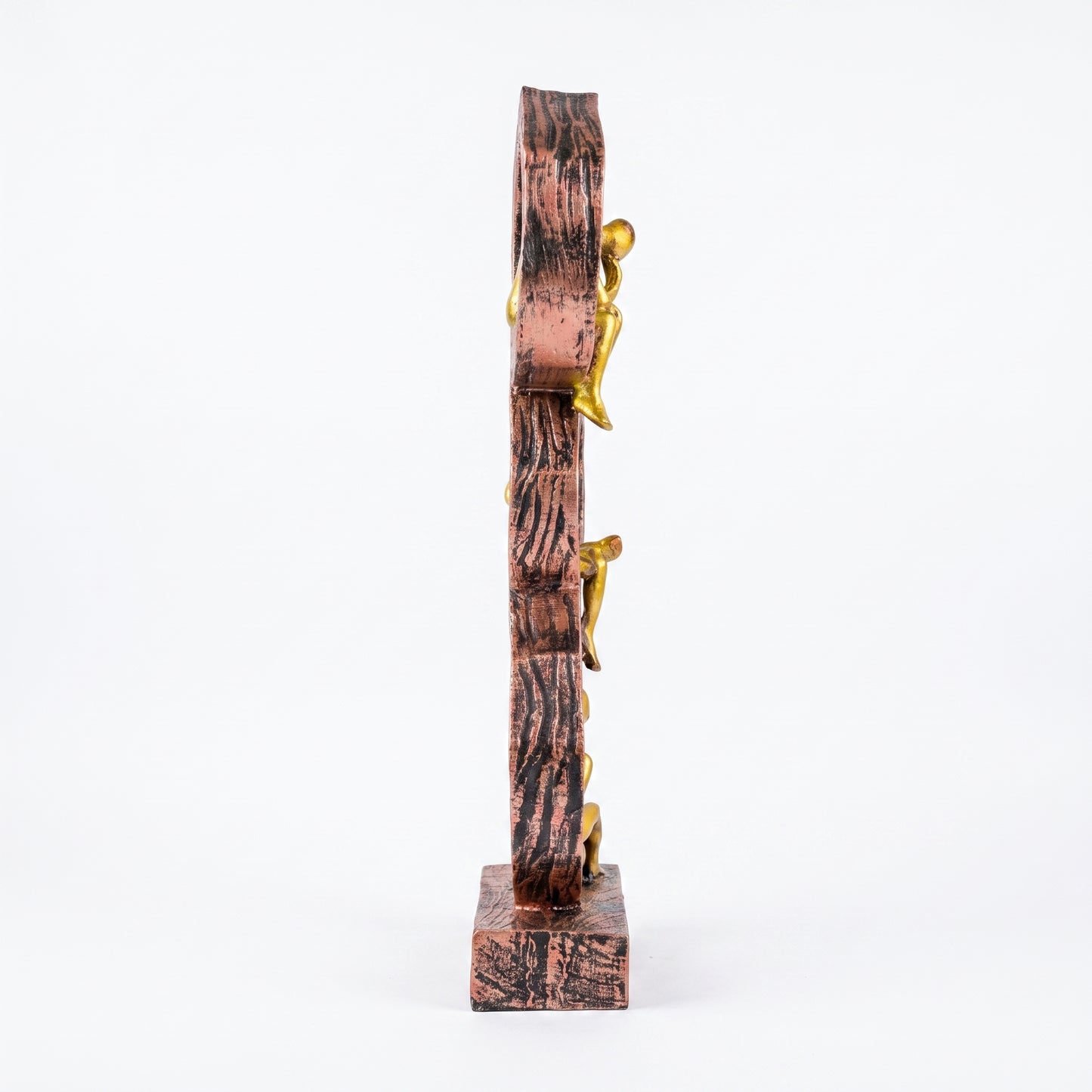 Modern Abstract Human Figurine Sculpture for Living Room – Luxury Resin Table Decor Showpiece | Contemporary Home Accent