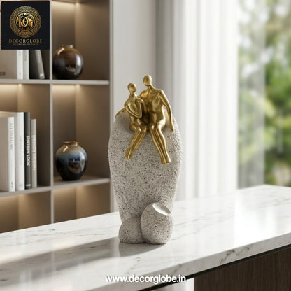Modern Abstract Couple Figurine Decor