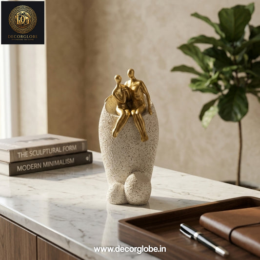 Modern Abstract Couple Figurine Decor
